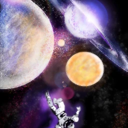 dcouterspace drawing draw planets spaceman